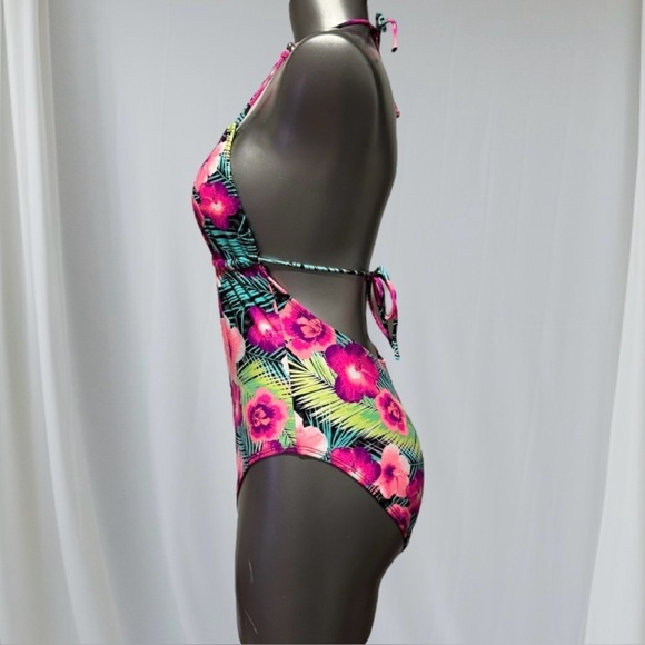 🆕OP One Piece Swimsuit Tropical Floral Design - Picture 6 of 16